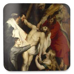 Podkładka pod kubek Zdjęcie z krzyża Peter Paul Rubens