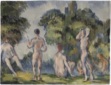Podkładka na stół Kąpiący się Paul Cezanne