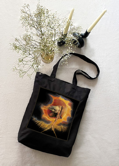 Torba z naszywką Urizen stwarzający świat William Blake