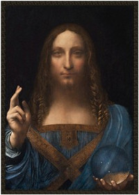 Naszywka Zbawiciel świata Leonardo da Vinci