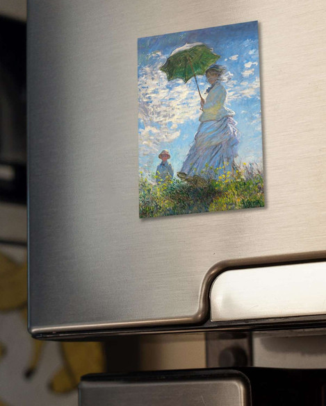 Magnes Kobieta z parasolem Claude Monet