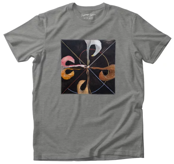 Koszulka z naszywką Łabędź, Nr 7 Hilma af Klint