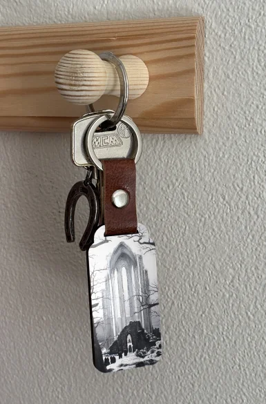 Brelok Cmentarz w śniegu Caspar David Friedrich