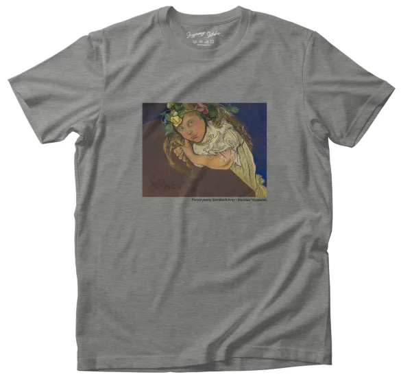 Koszulka z nadrukiem Portret panny Sternbachówny Stanisław Wyspiański