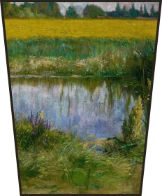 Ekran Pole łubinu Władysław Podkowiński