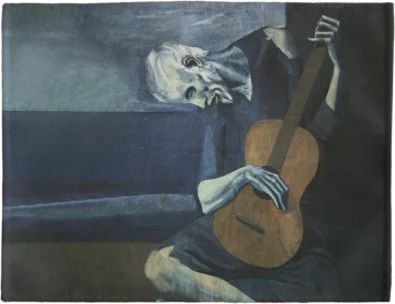Podkładka na stół Stary gitarzysta Pablo Picasso