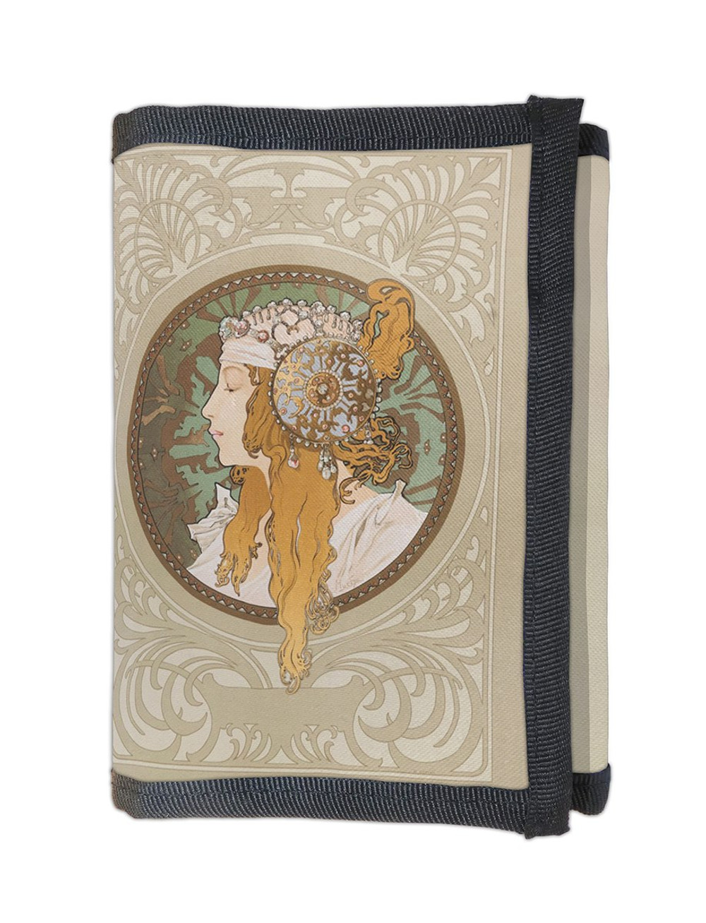 Portfel Bizantyjskie głowy: blondynka Alfons Mucha