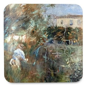Podkładka pod kubek Kobieta w ogrodzie Berthe Morisot
