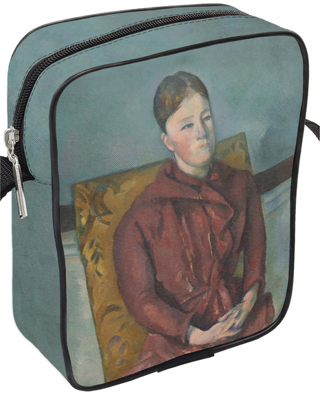 Torba listonoszka Madame Cezanne w żółtym fotelu Paul Cezanne