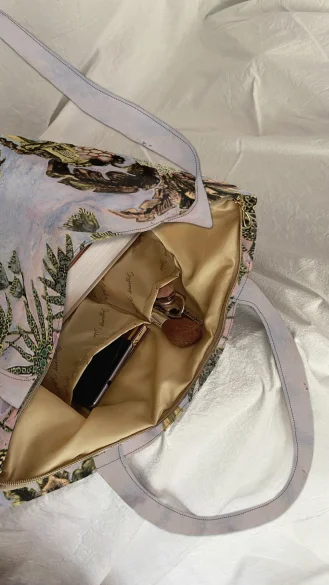 Torba na ramię shopper Pejzaż egzotyczny Michalina Janoszanka
