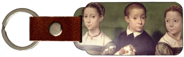 Brelok Troje dzieci z psem Sofonisba Anguissola