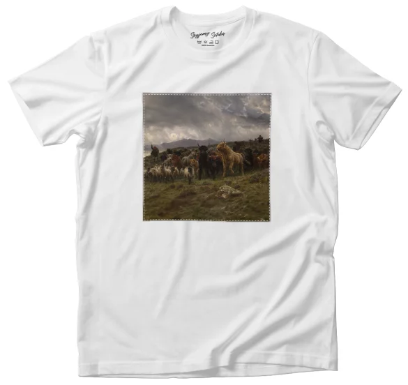 Koszulka z naszywką Wysokogórska łapanka Rosa Bonheur