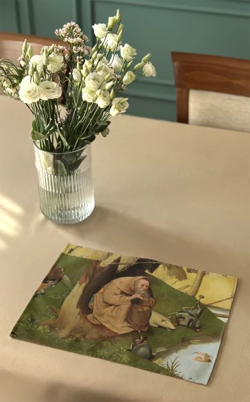 Podkładka na stół Kuszenie św. Antoniego Hieronim Bosch