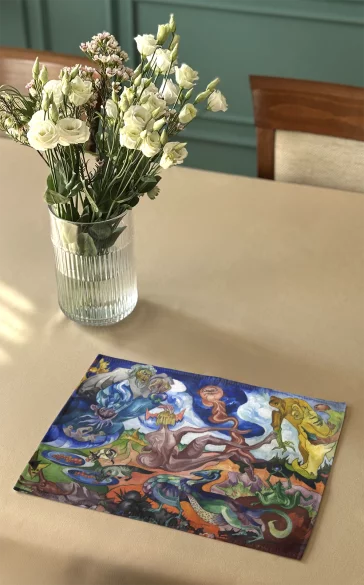 Podkładka na stół Tworzenie świata Witkacy