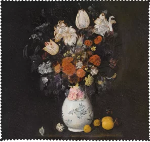 Ściereczka do okularów Kwiaty w wazonie Judith Leyster