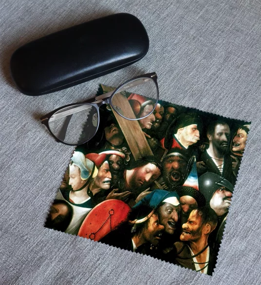 Ściereczka do okularów Chrystus dźwigający krzyż Hieronim Bosch