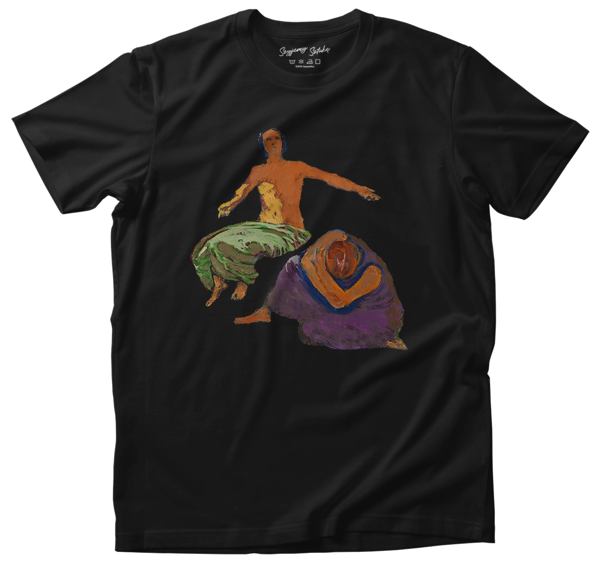 Koszulka ze sztuką Szyjemy Sztukę