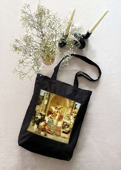 Torba z naszywką Kurtyna teatru Juliusza Słowackiego w Krakowie Henryk Siemiradzki