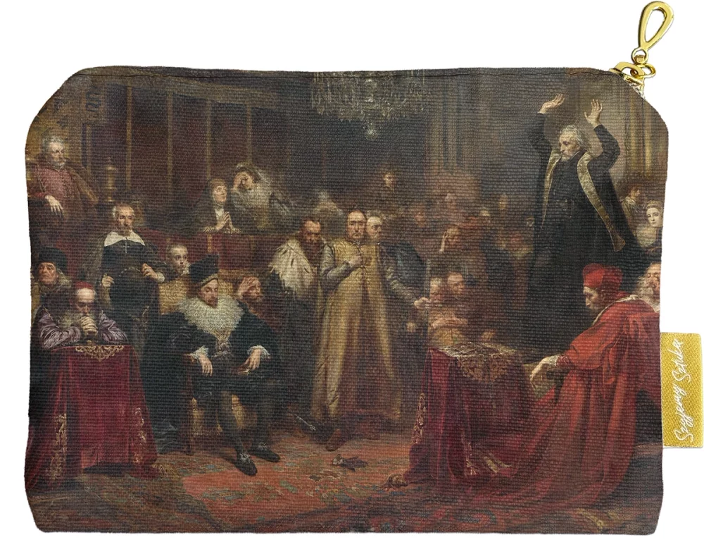 Kosmetyczka mini Kazanie Skargi Jan Matejko