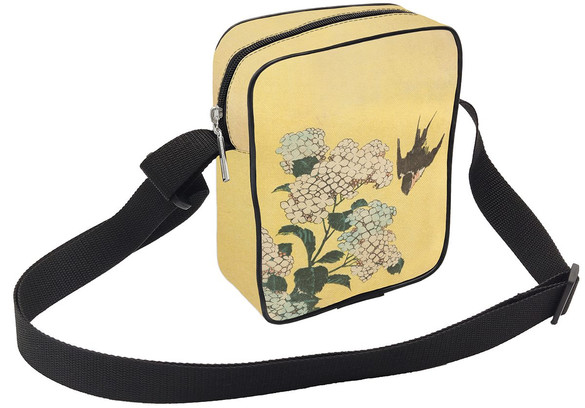 Torba Listonoszka Hortensja i Jaskółka Katsushika Hokusai