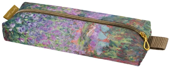 Piórnik szkolny prostokątny Ogród artysty w giverny Claude Monet