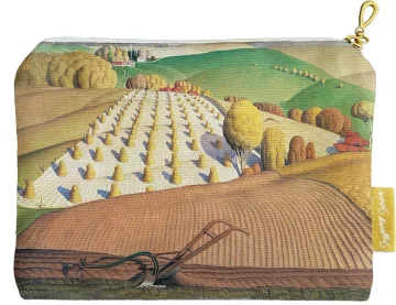 Kosmetyczka mini Fall Plowing Grant Wood