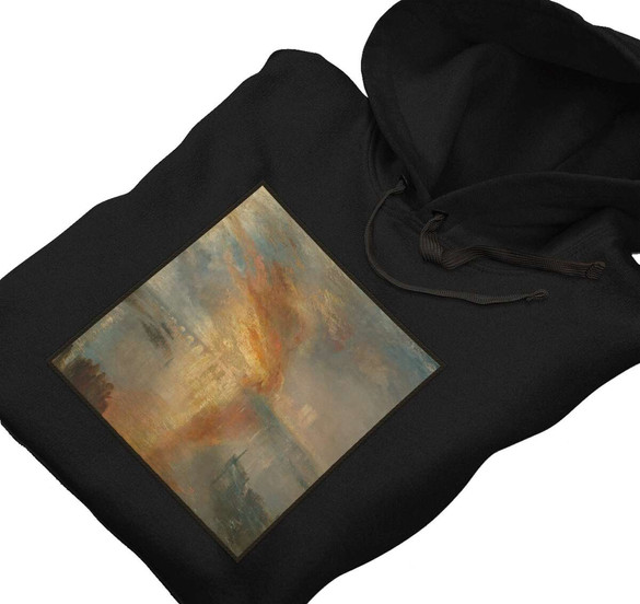 Bluza z naszywką Pożar Izby Lordów i Izby Gmin William Turner