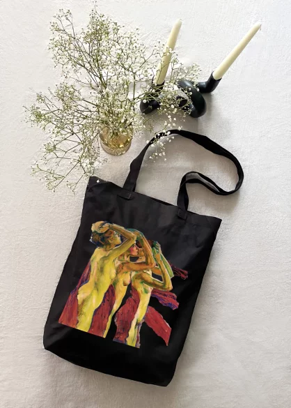 Torba bawełniana Trzy akty Koloman Moser