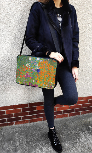Torba na ramię Flower garden Gustav Klimt