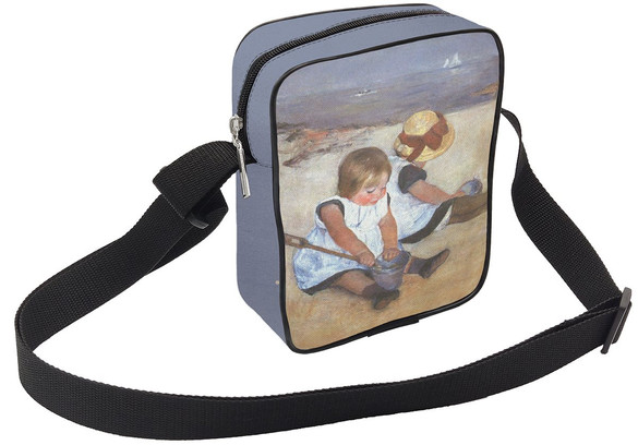 Torba listonoszka Dziewczynki bawiące się na plaży Mary Cassatt
