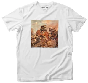 Koszulka z naszywką Szarża pod Rokitną Wojciech Kossak