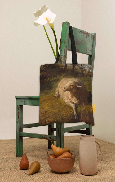 Torba na ramię Odpoczywająca owca Rosa Bonheur