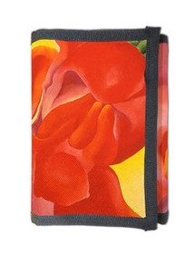 Portfel czerwona kanna Georgia O’Keeffe