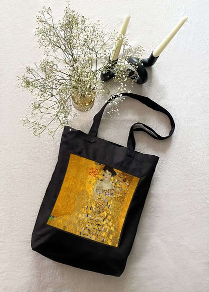 Torba z naszywką Złota Adela Gustav Klimt