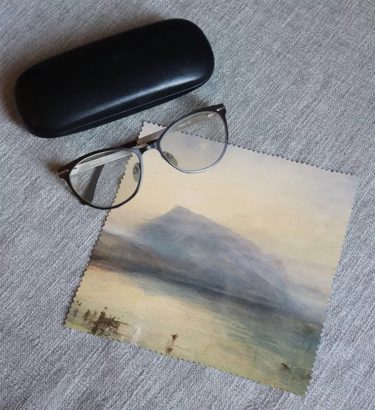Ściereczka do okularów Błękitny Rigi, wschód słońca William Turner