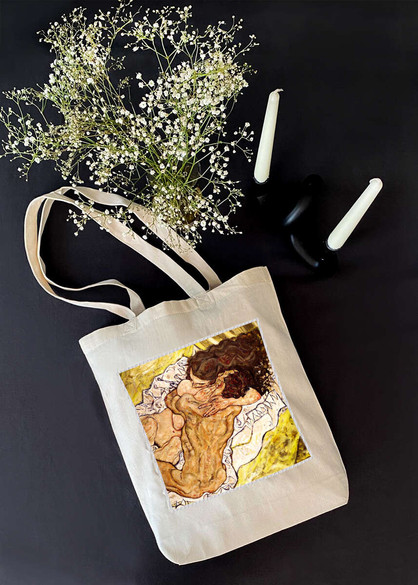 Torba z naszywką The Embrace (1917) Egon Schiele