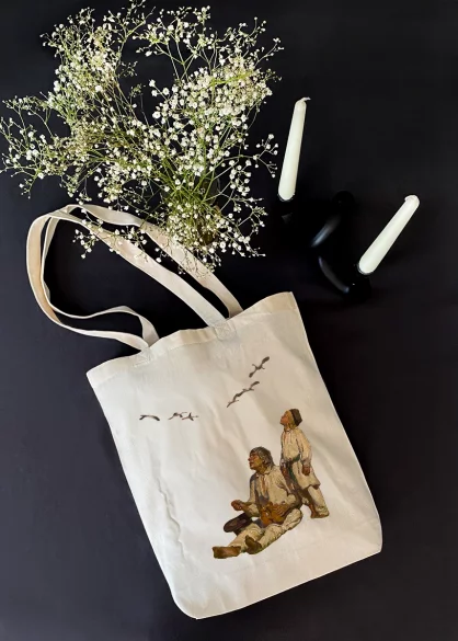 Torba bawełniana Bociany Józef Chełmoński