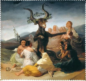 Ściereczka do okularów Sabat czarownic Francisco Goya