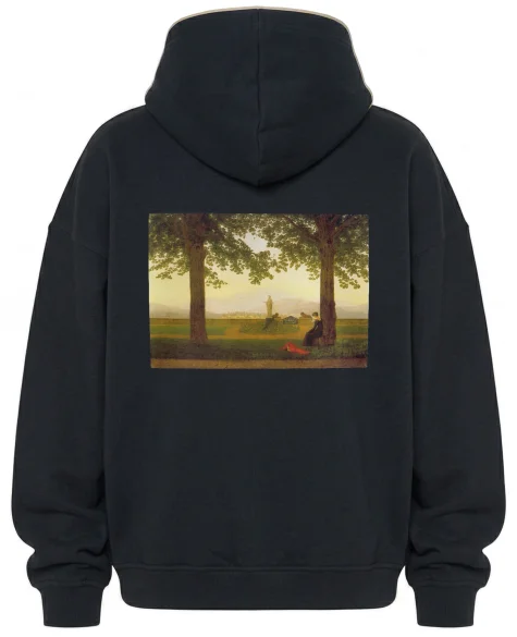 Bluza oversize Taras ogrodowy Caspar David Friedrich