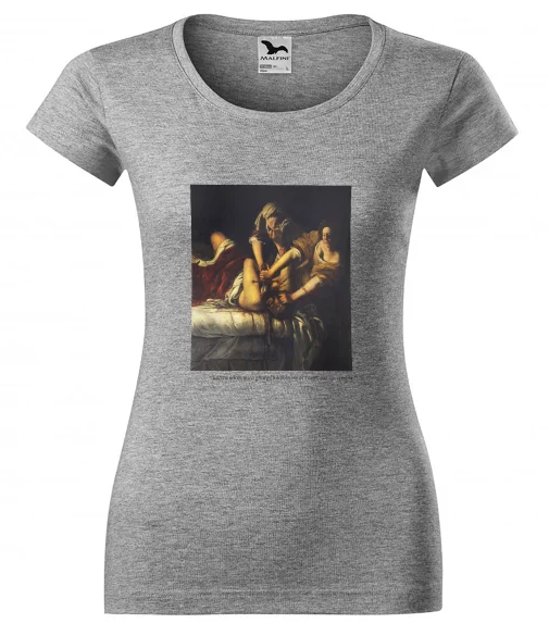 Bluzka damska Judyta odcinająca głowę Holofernesowi Artemisia Gentileschi