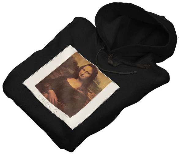 Bluza z naszywką L.H.O.O.Q. Marcel Duchamp