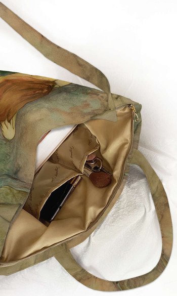 Torba na ramię shopper Czesząca się Władysław Ślewiński