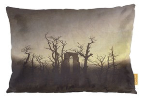 Poduszka Opactwo w dębowym lesie Caspar David Friedrich