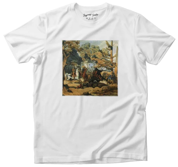 Koszulka z naszywką Utarczka ze Szwedami Artur Grottger