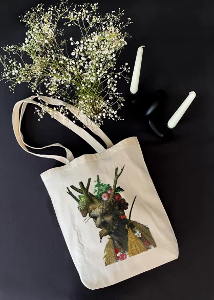 Torba bawełniana Cztery pory roku w jednej głowie Giuseppe Arcimboldo