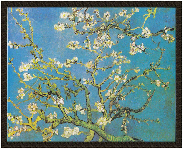 Naszywka Kwitnący migdałowiec Vincent Van Gogh