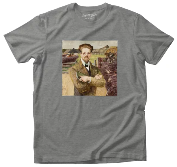 Koszulka z naszywką Portret Władysława Reymonta Jacek Malczewski