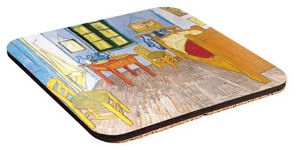 Podkładka pod kubek Pokój van Gogha w Arles (III) Vincent Van Gogh
