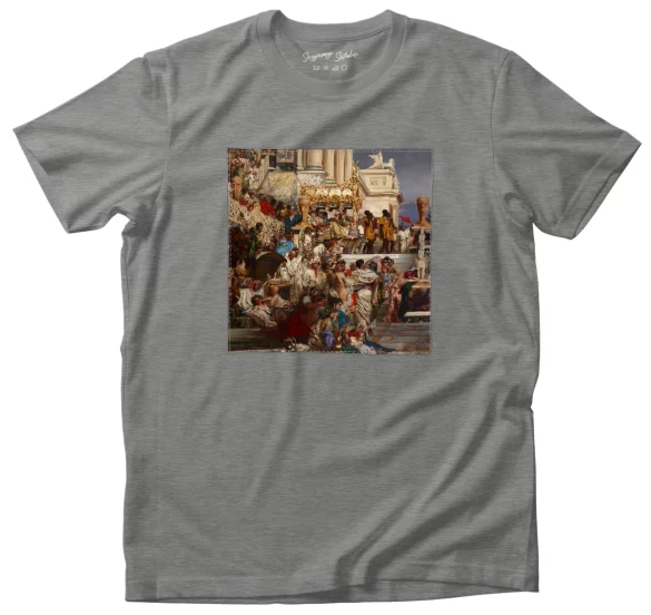 Koszulka z naszywką Pochodnie Nerona Henryk Siemiradzki