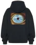 Bluza oversize Fałszywe lustro René Magritte